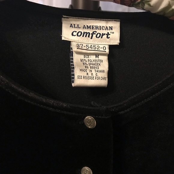 All American Comfort Velour Tunic - Picture 2 of 3